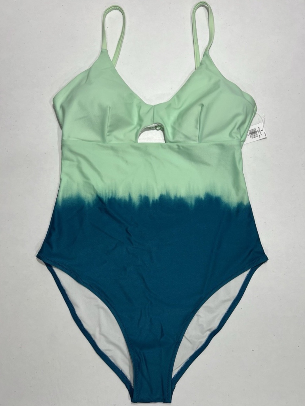 NWT Old Navy Online Exclusive Keyhole Dip Die Cool 1-piece Swimsuit Size Medium
